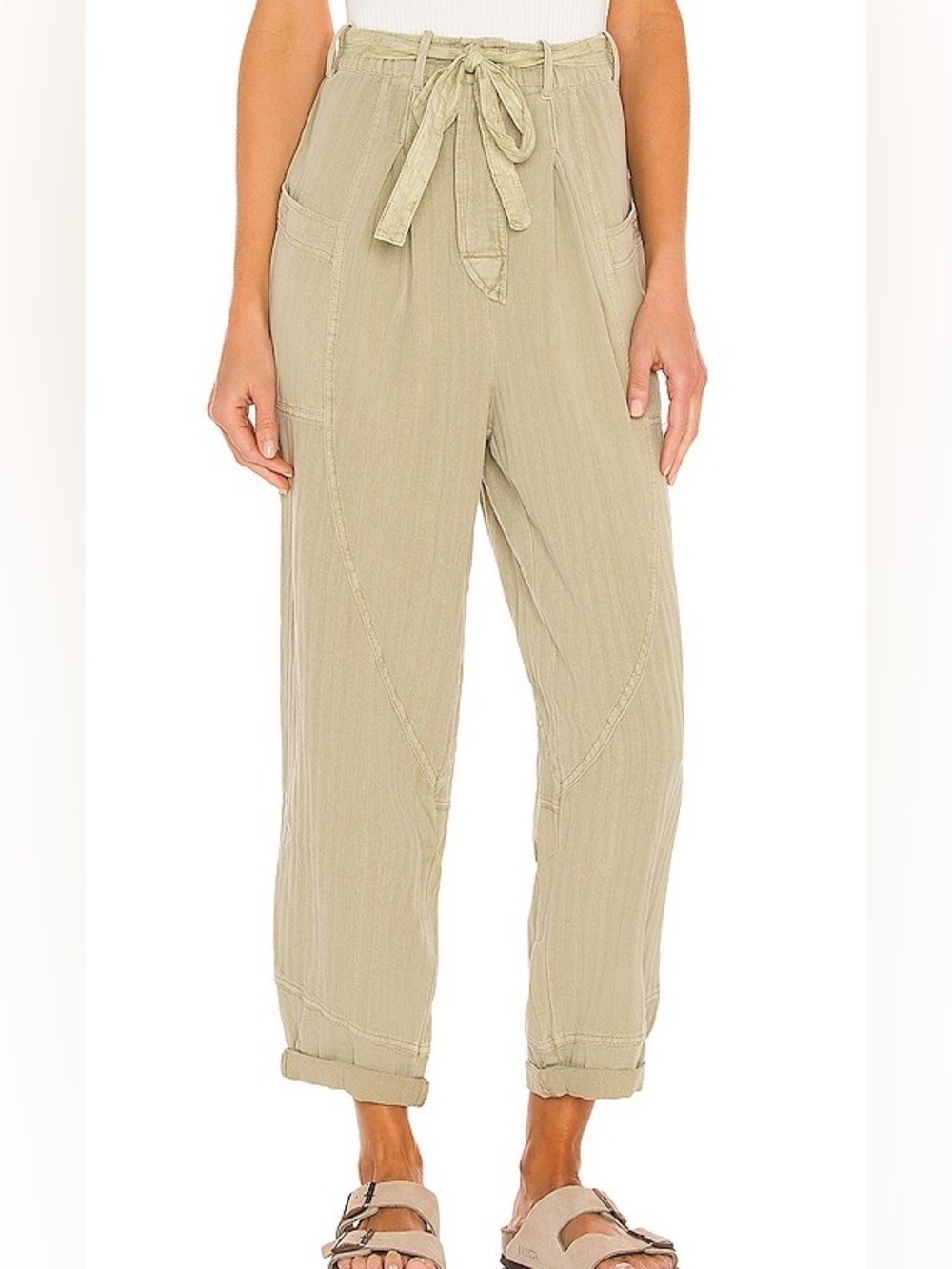 Free People Linen Pants